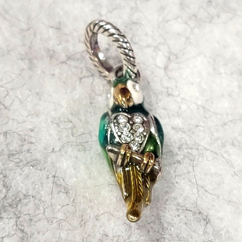 BRIGHTON RETIRED POLLY THE PARROT CHARM NWOT ✨️